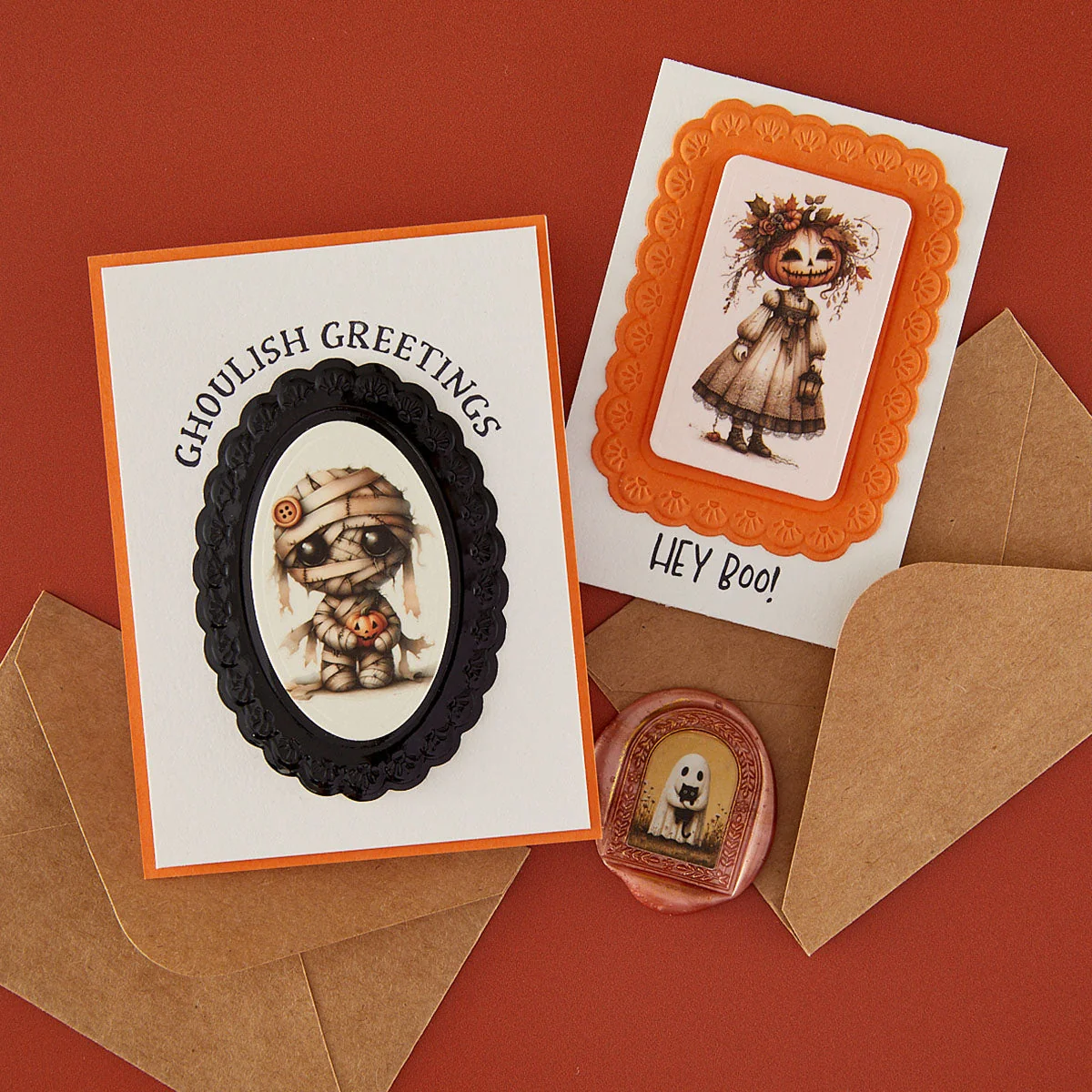 Scalloped Frames 3D Emboss & Cut Folder 