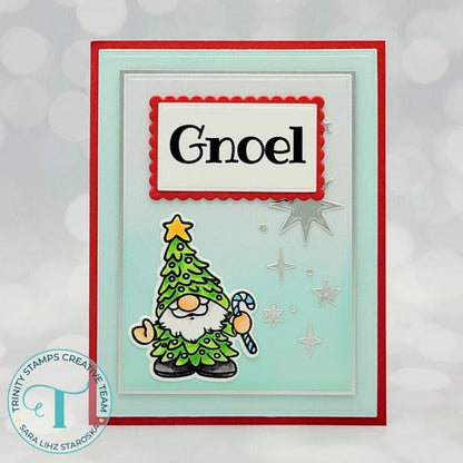 Little Tree Gnome Stamp & Die Set 