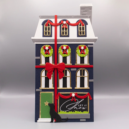 Mansard Roof Etched Dies