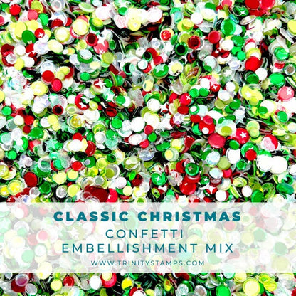 Classic Christmas - Confetti Embellishment Mix 