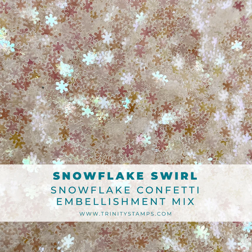 Snowflake Swirl Confetti Mix 