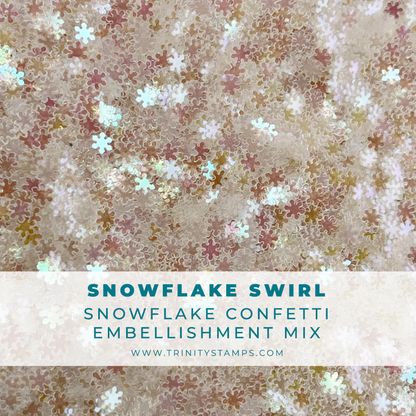 Snowflake Swirl Confetti Mix 