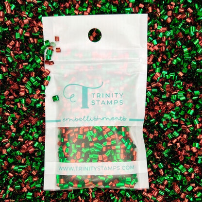 Christmas Krinkle Confetti Embellishment Mix