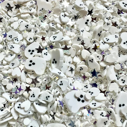 Little Boo Sparkle Clay Embellishments 