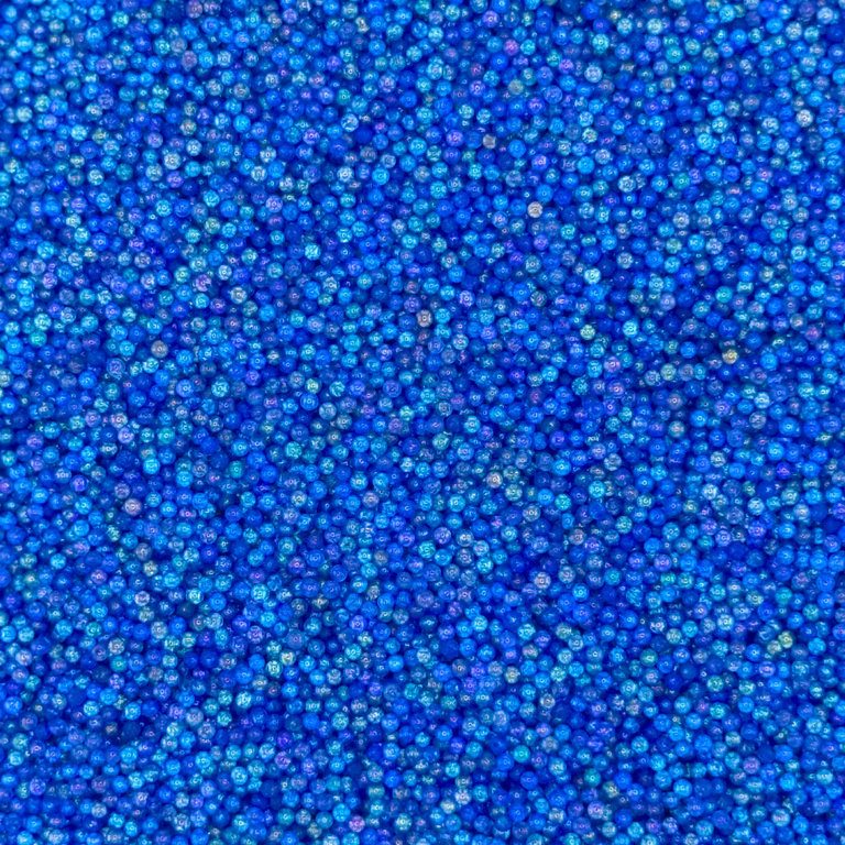 Iridescent Cobalt Shaker Pop Embellishment Mix