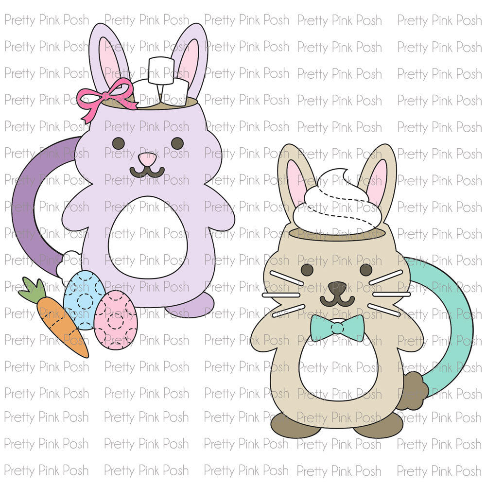 Easter Bunny Mugs Dies