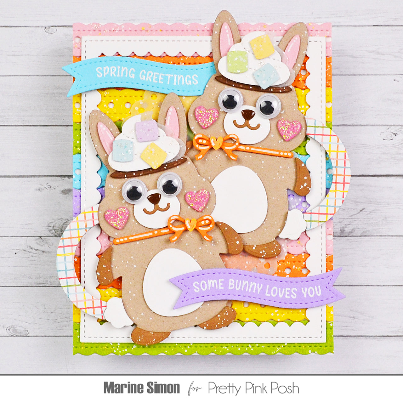 Easter Banner Greetings Stamp Set