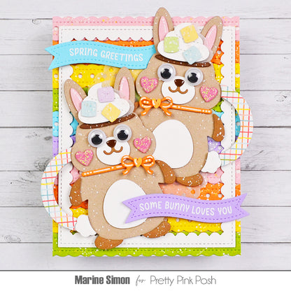 Easter Banner Greetings Stamp Set