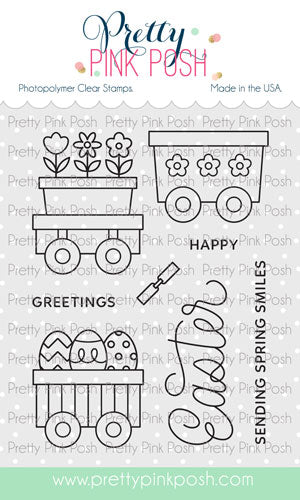 Easter Train Stamp Set