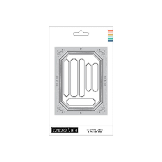 Essential Labels & Frames Dies