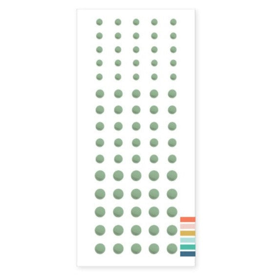 Enamel Dots: Eucalyptus