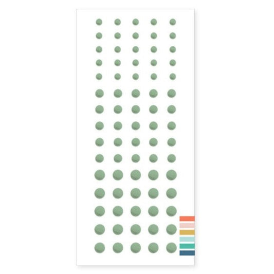 Enamel Dots: Eucalyptus