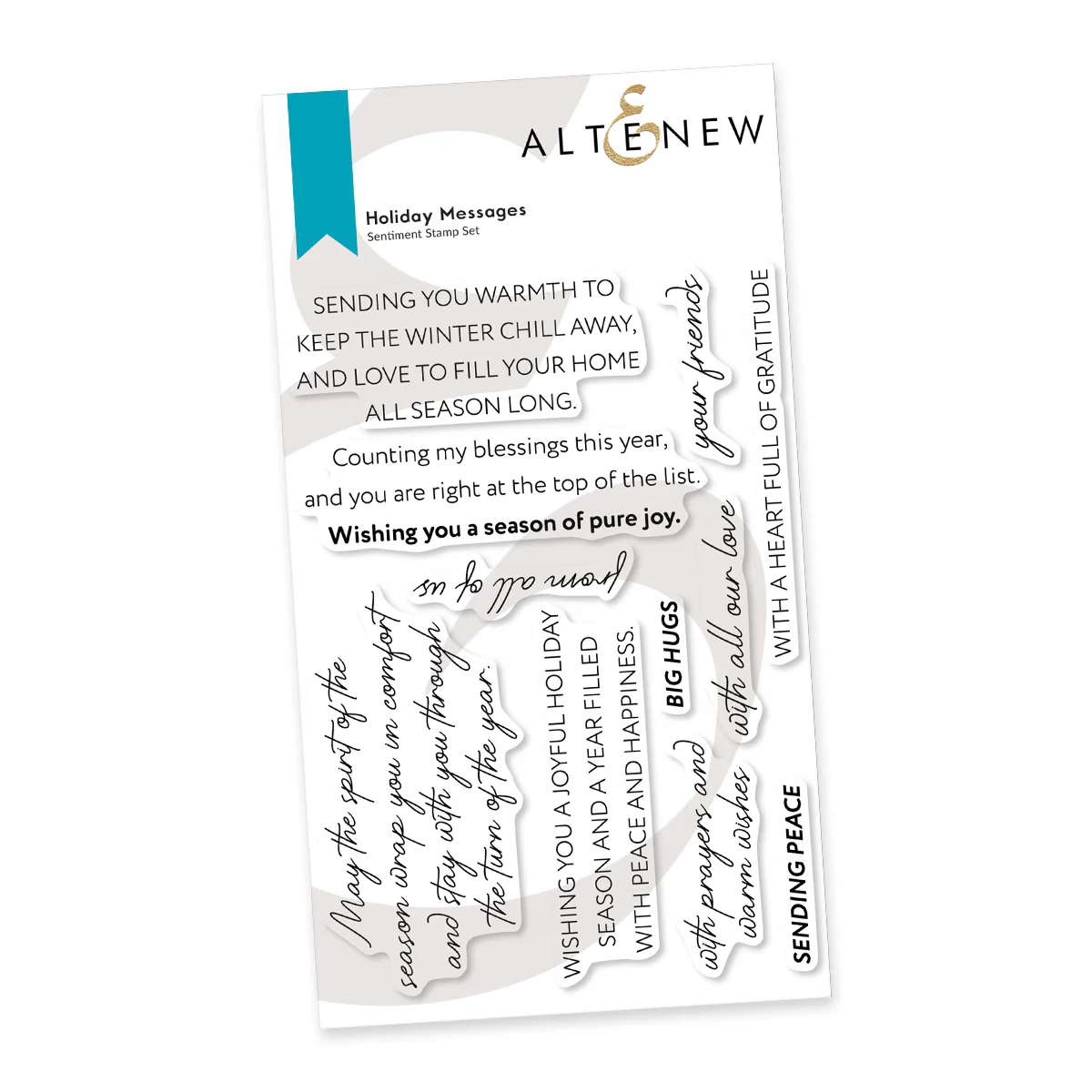 Holiday Messages Stamp Set 