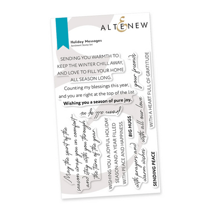 Holiday Messages Stamp Set 