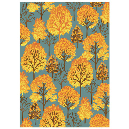 Fall Forest 3D Embossing Folder