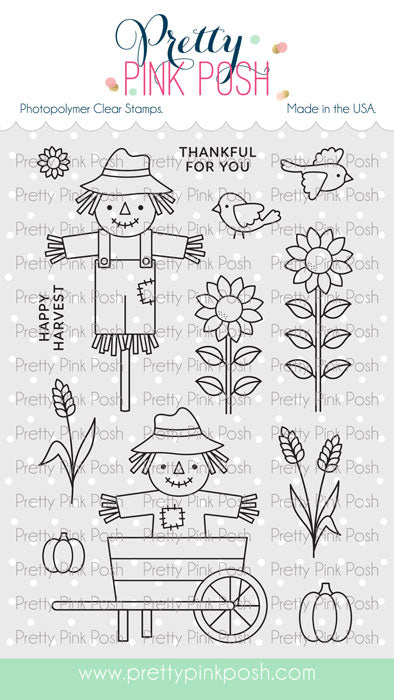 Fall Scarecrows Stamp Set