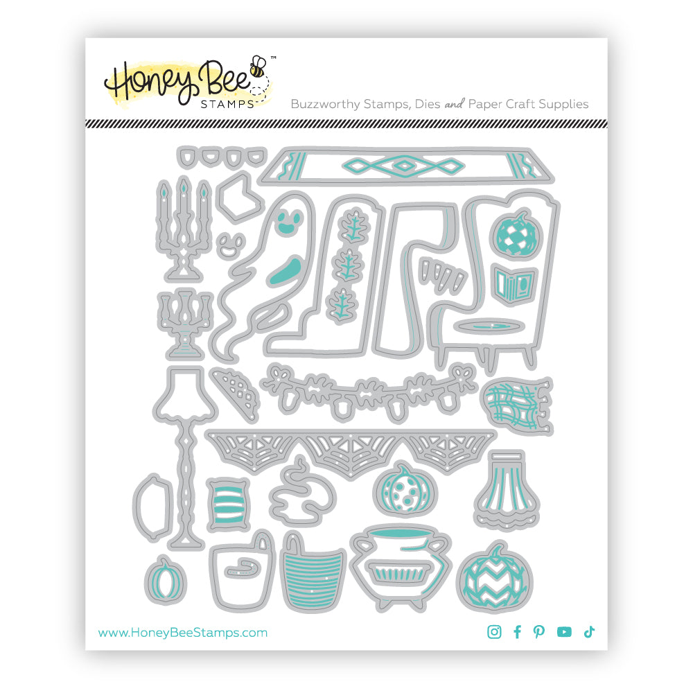 Lovely Layers: Fireplace Falloween Add-On Honey Cuts