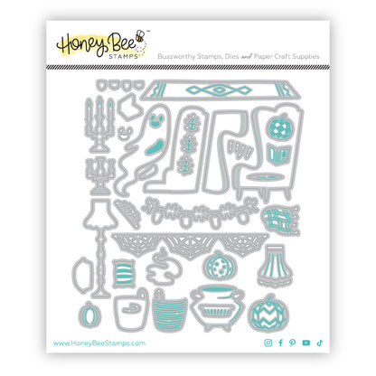 Lovely Layers: Fireplace Falloween Add-On Honey Cuts