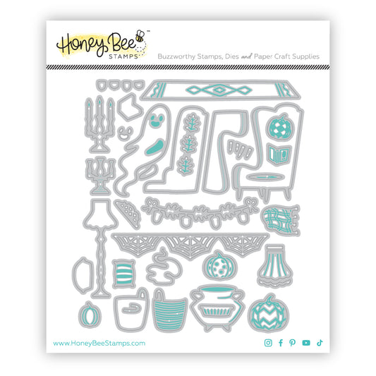 Lovely Layers: Fireplace Falloween Add-On Honey Cuts