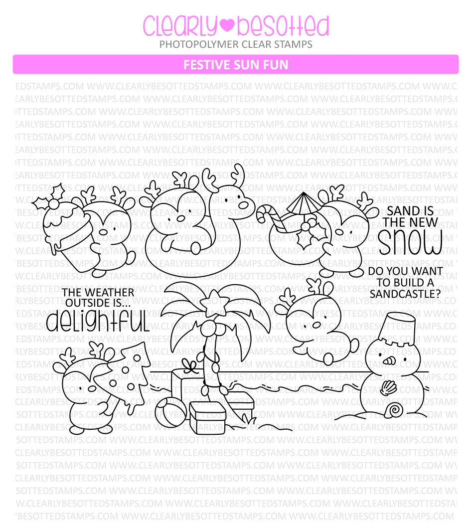 Festive Sun Fun Stamp Set
