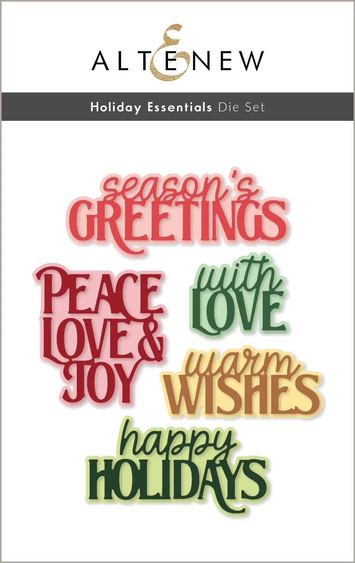 Holiday Essentials Dies