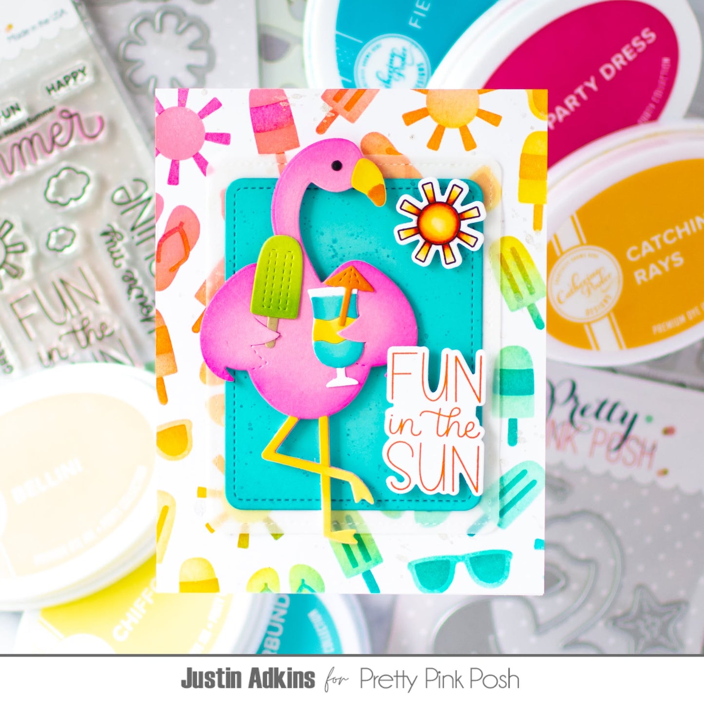 Layered Summer Fun Stencils