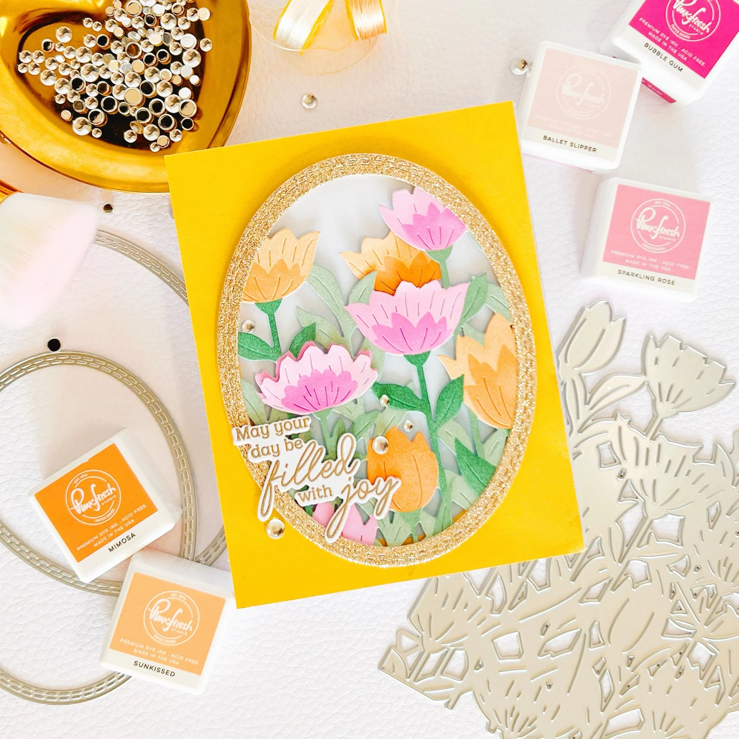 Floral Field Stencils