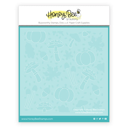 Forest Floor Background Stencil Set