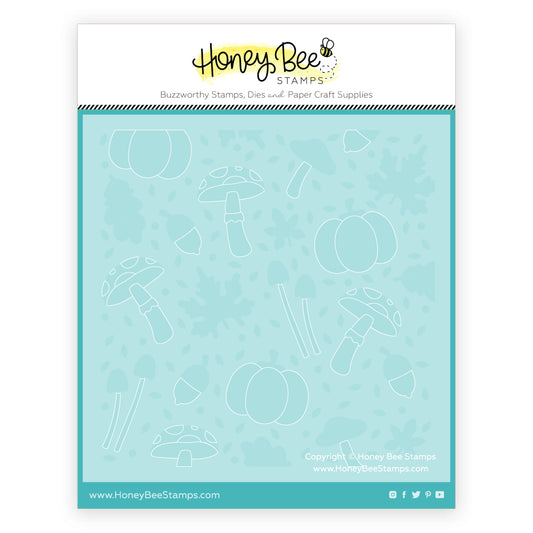 Forest Floor Background Stencil Set