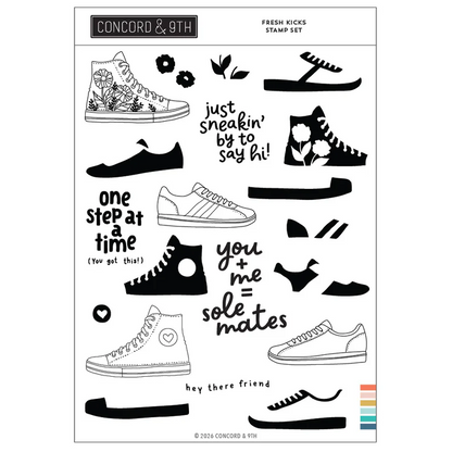 Fresh Kicks Stamp Set 