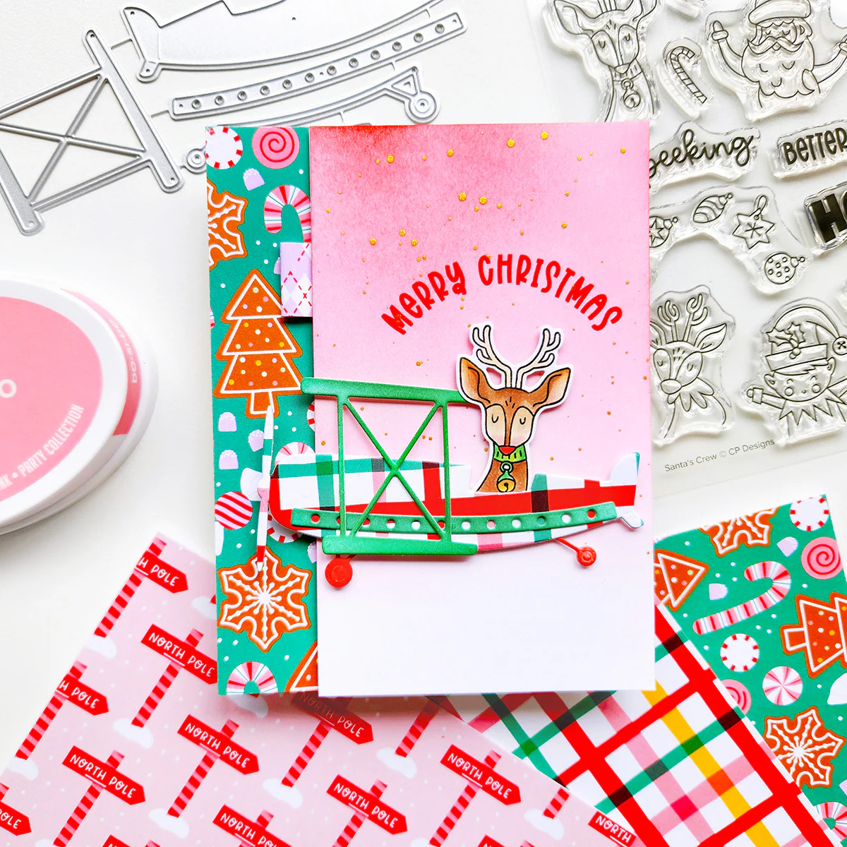 Santa's Crew Stamp Set