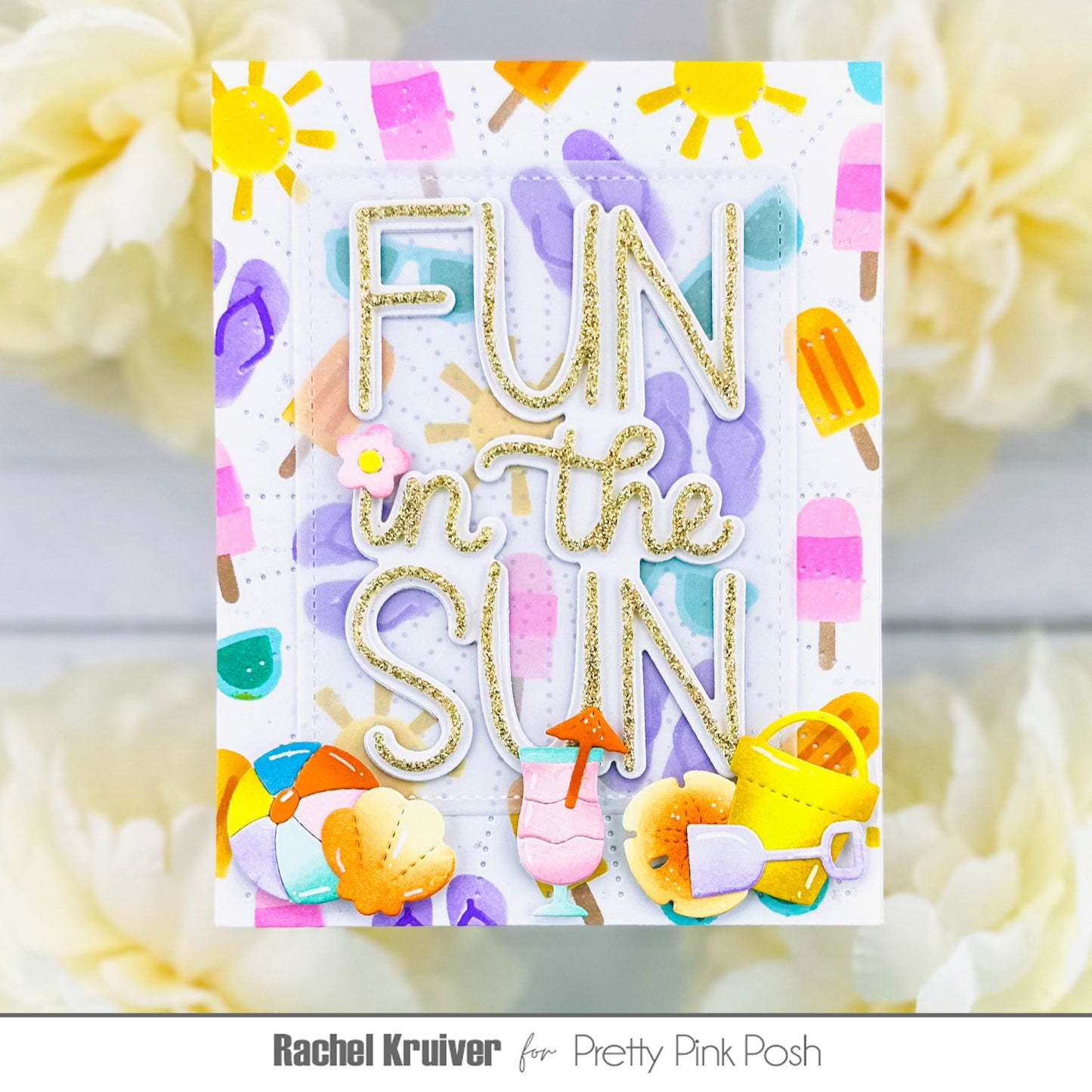 Layered Summer Fun Stencils