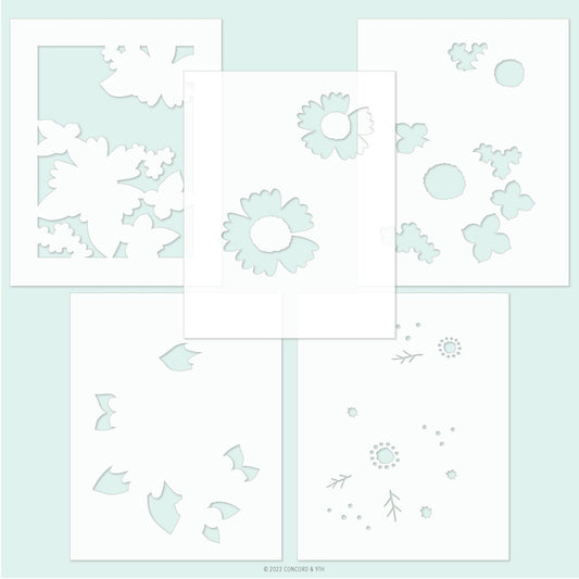 Garden Path Stencil Pack