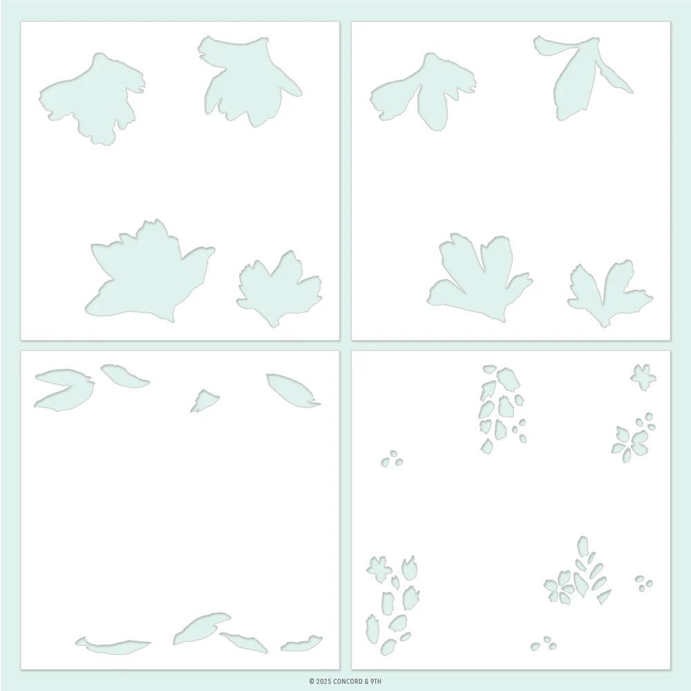 Garden's Edge Stencil Pack