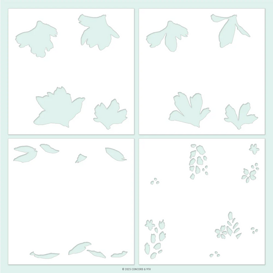 Garden's Edge Stencil Pack