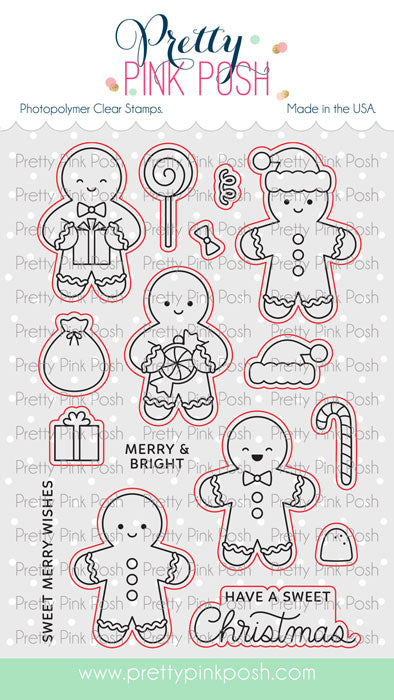 Gingerbread Friends Stamp Set