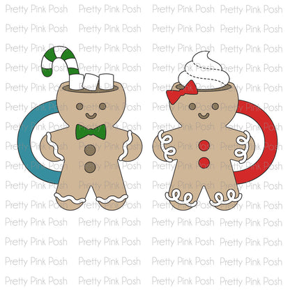 Gingerbread Mugs Dies