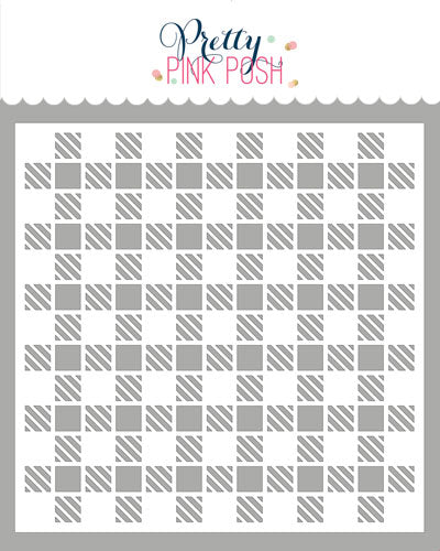 Gingham Stencil