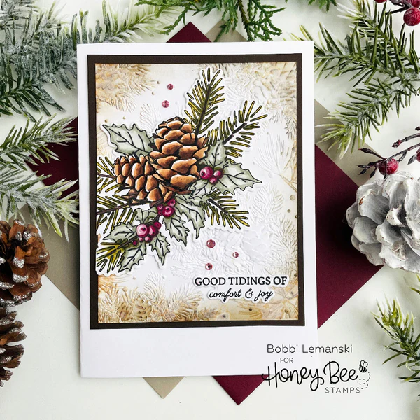 Good Tidings Coordinating Stencils