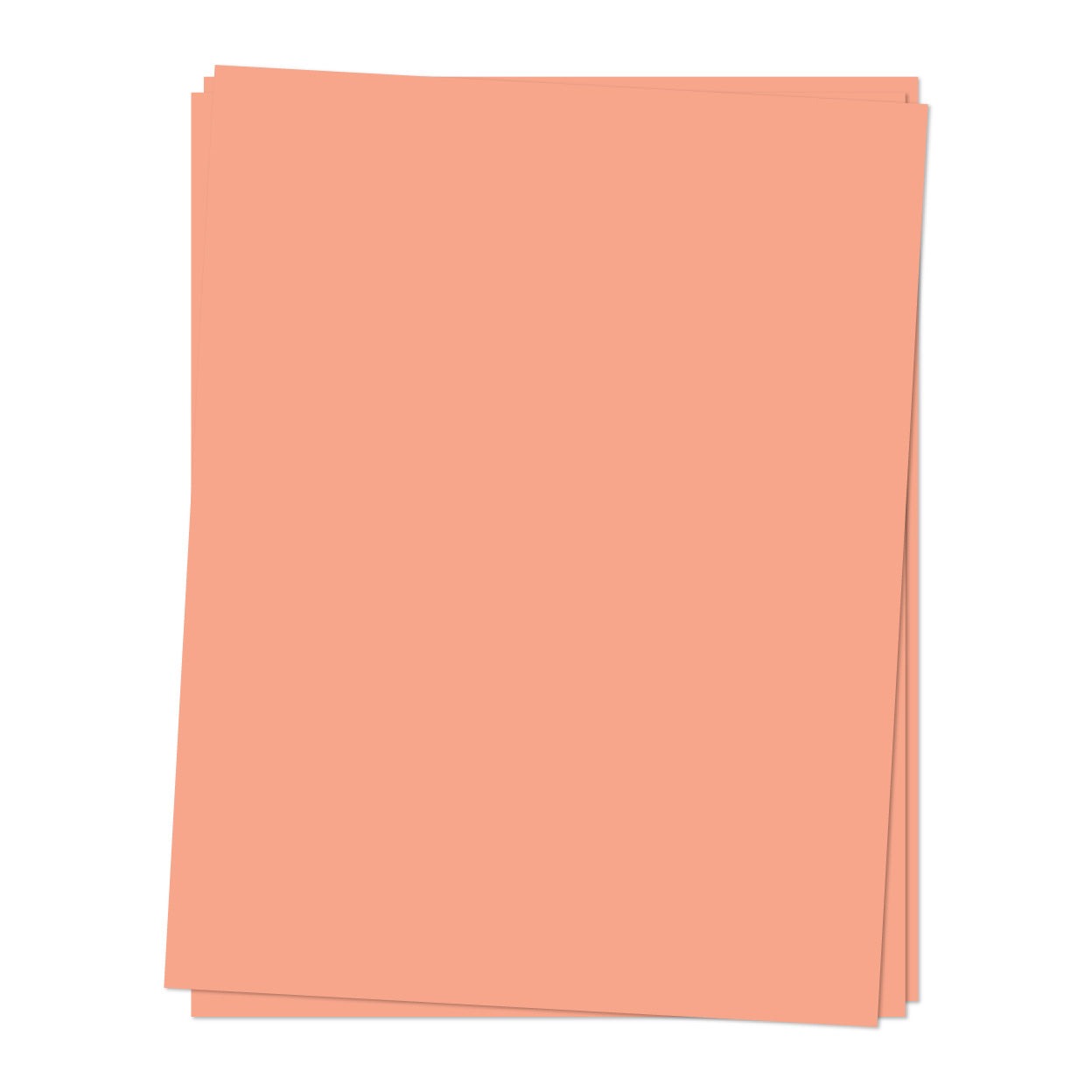 8.5 x 11 Cardstock: Grapefruit