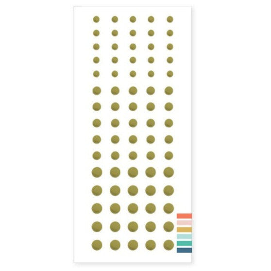 Enamel Dots: Grasshopper