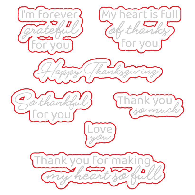 Forever Grateful Honey Cuts