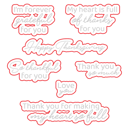 Forever Grateful Honey Cuts