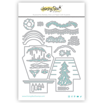 Lovely Layers: Window - Holiday Add-On Honey Cuts