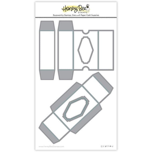 Vintage Gift Card Box Honey Cuts