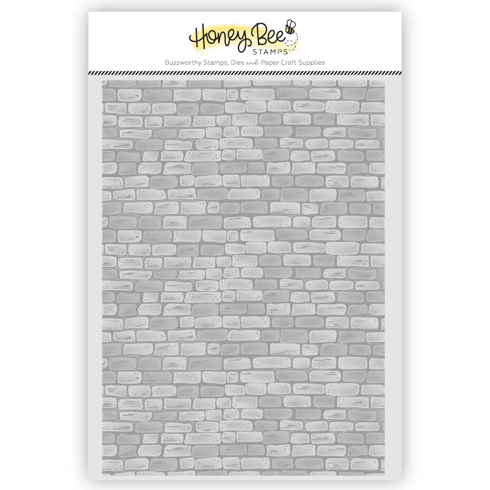 Rustic Brick Wall 3D Embossing Folder