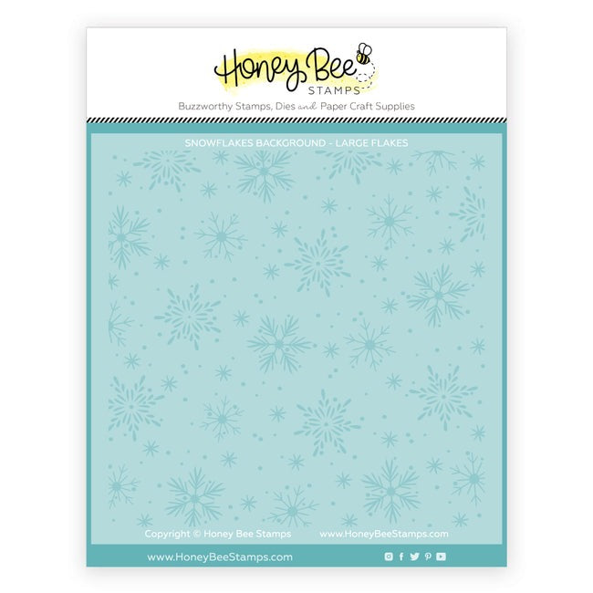 Snowflakes Layering Stencils