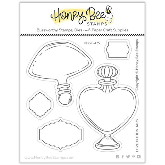 Love Potion Jars Stamp Set