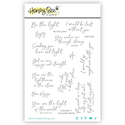 Be the Light Stamp Set