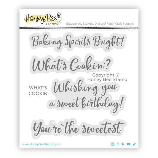 What's Cookin Stamp Set